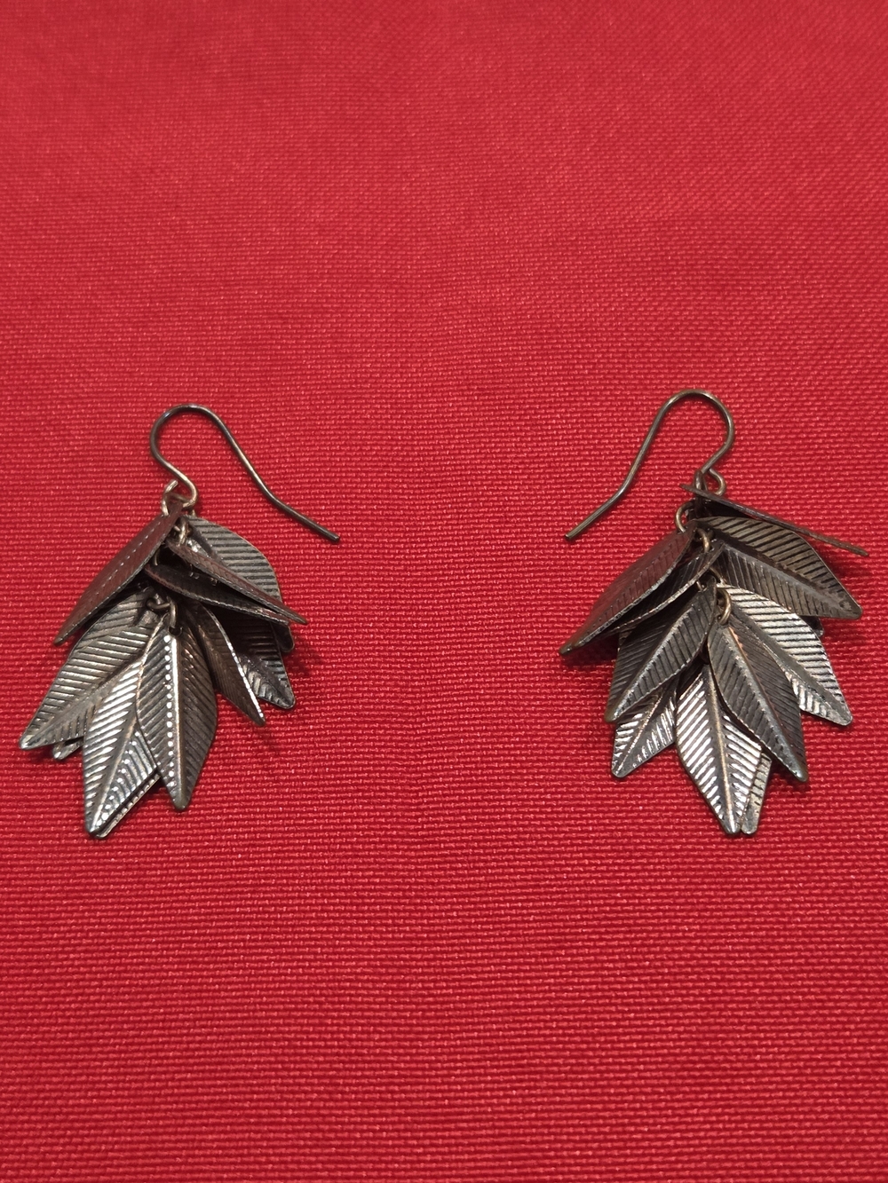 Leaf Cluster Dangle Earrings - Women Jewelry